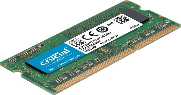 Crucial RAM CT2KIT51264BF160BJ 8GB Kit (2x4GB) DDR3 1600 MHz CL11 Laptop-Speicher-Kit