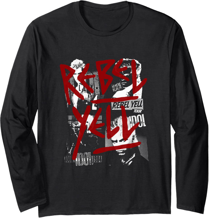 Billy Idol - Rebel Yell Tour Langarmshirt