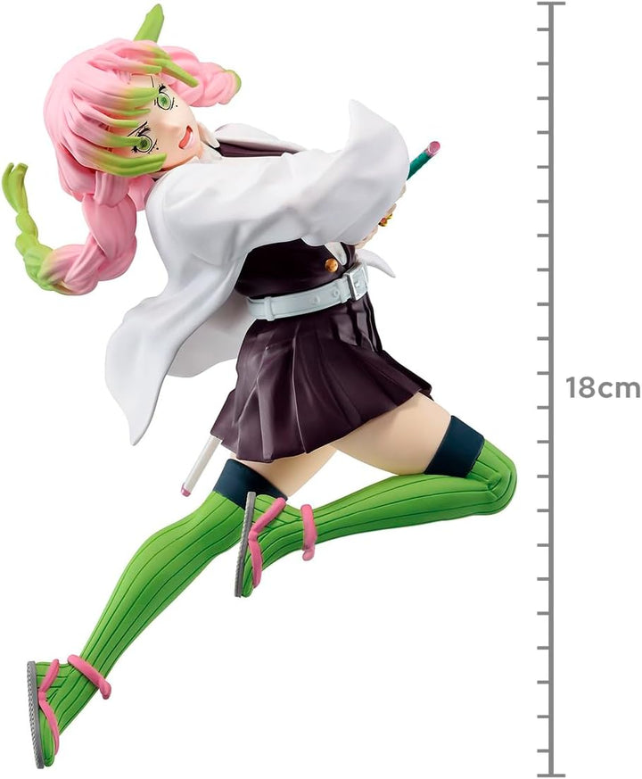 BANPRESTO Mitsuri Kanroji Demon Slayer: Kimetsu No Yaiba, Vibration Stars Limited, 12 cm, Mehrfarbig