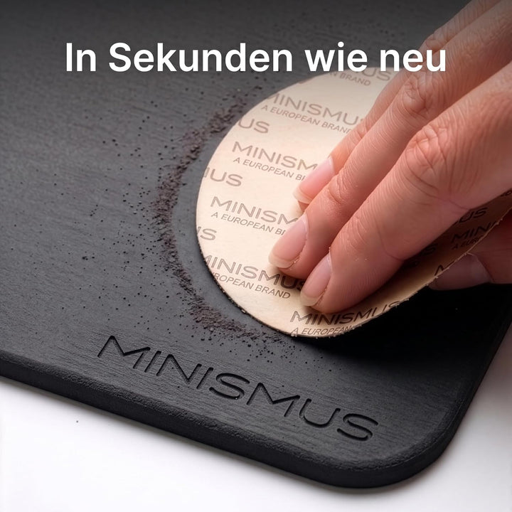 Minismus Puzzle Badematte Stein 80x50cm - Diatomite Stone Bath Mat - Steinmatte Badezimmer - Duschvo