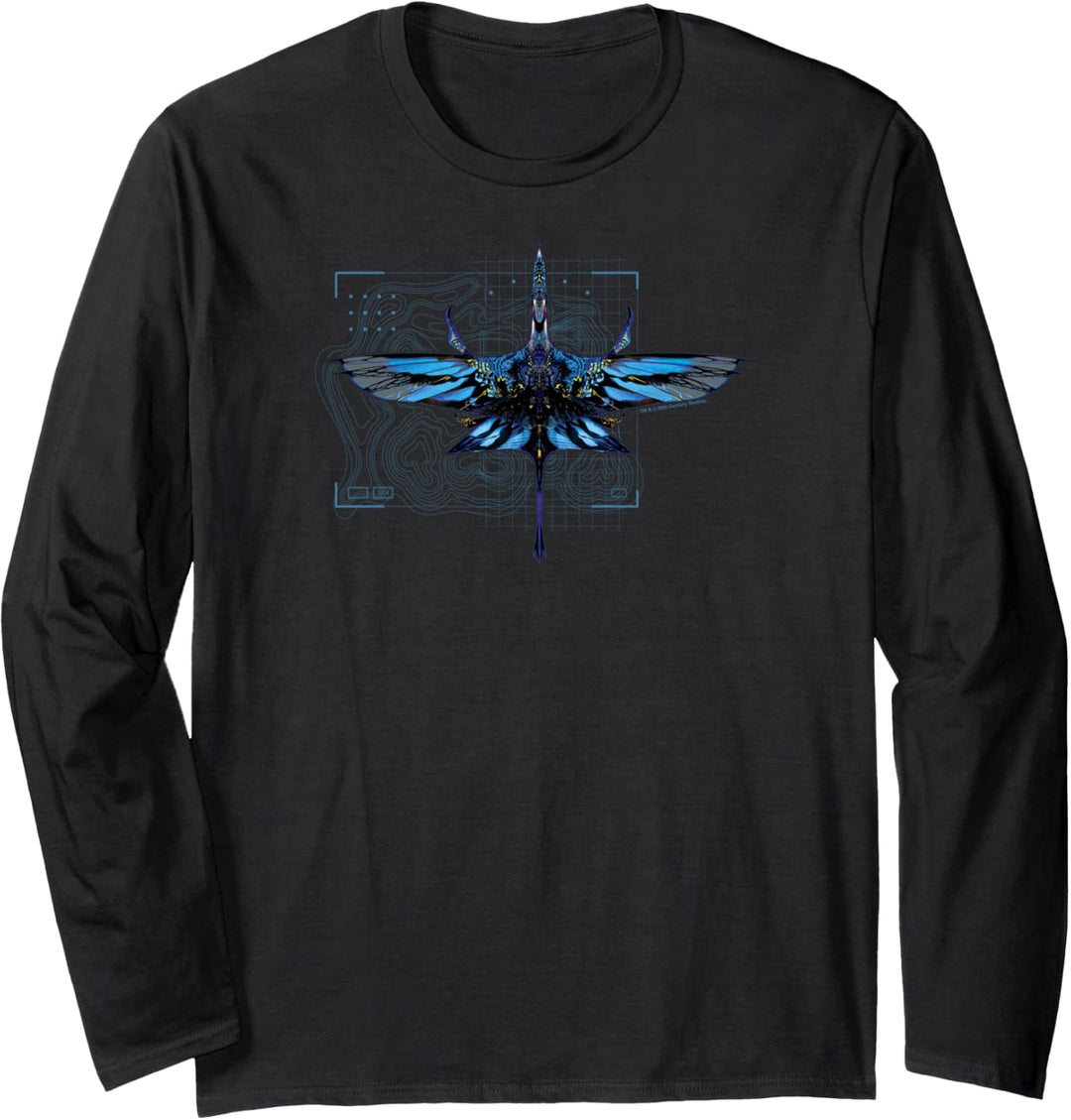 Avatar Mountain Banshee Pandora Predator Langarmshirt
