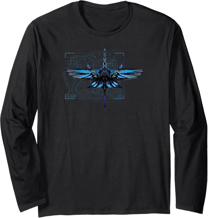 Avatar Mountain Banshee Pandora Predator Langarmshirt