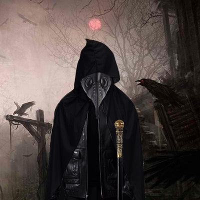 Pest Ärzte Maske Lange Nase Vogelschnabel Steampunk Maske Halloween Maske Gothic Retro Leder Vogelma