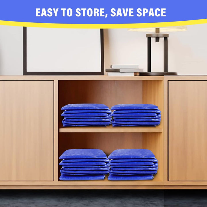 Raweao 85L Starke Umzugstaschen für Kleidung, Wasserdichte Aufbewahrungstasche Gross mit Reissversch