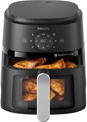 Philips 2000 series NA221/00 Airfryer 4.2 L, Friggitrice ad aria 13 in 1, App ricettario (*Airfryier