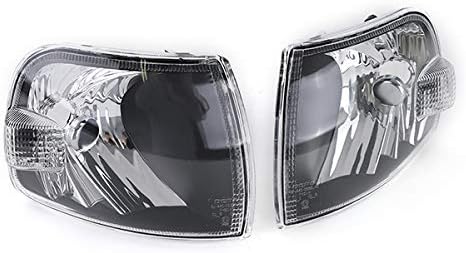 Klarglas Blinker schwarz für VW Bus T4 Multivan Caravelle ab 96