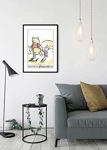 Disney Wandbild von Komar | Winnie Pooh Today | Kinderzimmer, Babyzimmer, Dekoration, Kunstdruck | G