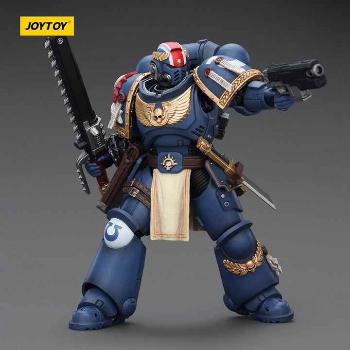 JOYTOY Warhammer 40K Ultramarines Titus with Laurels of Victory 1/18 Action Figur Nb02779-de, Nb0277
