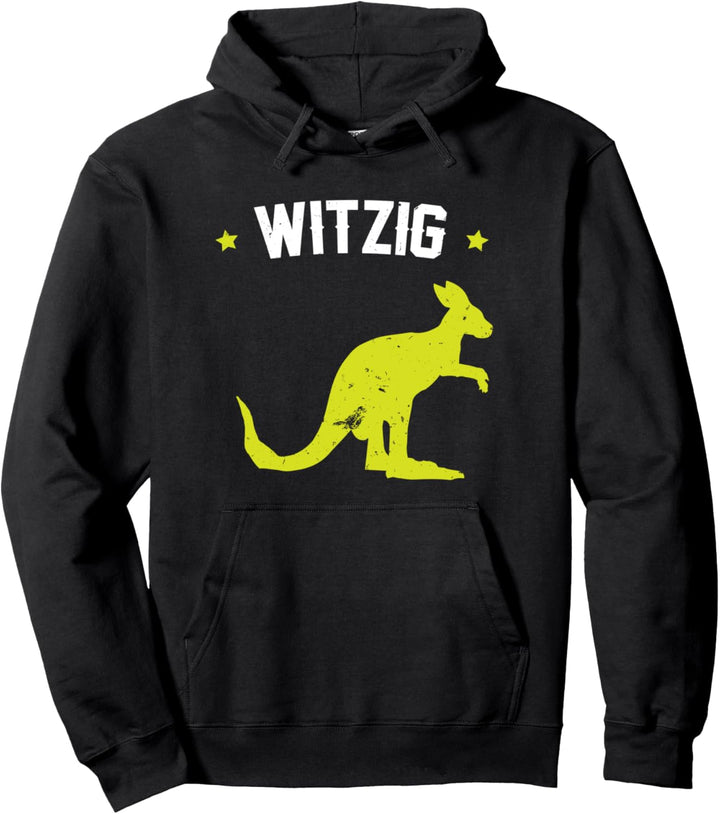 Känguru: Witzig. Nicht Witzig. Ohne Chroniken. Pullover Hoodie