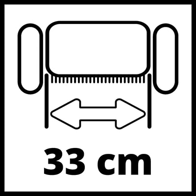 Einhell Elektro-Vertikutierer-Lüfter RG-SA 1433 (1400 W, 33 cm Arbeitsbreite, 3-fach höhenverstellba