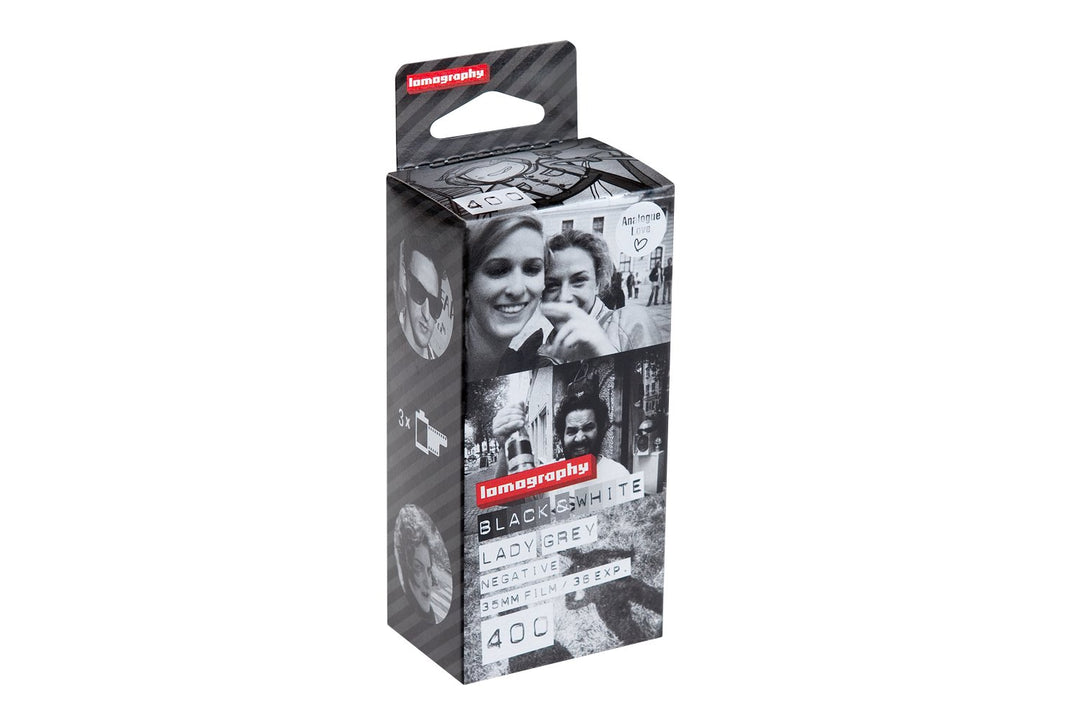 Lomography Lady Grey B&W 400 35mm 3 Pack