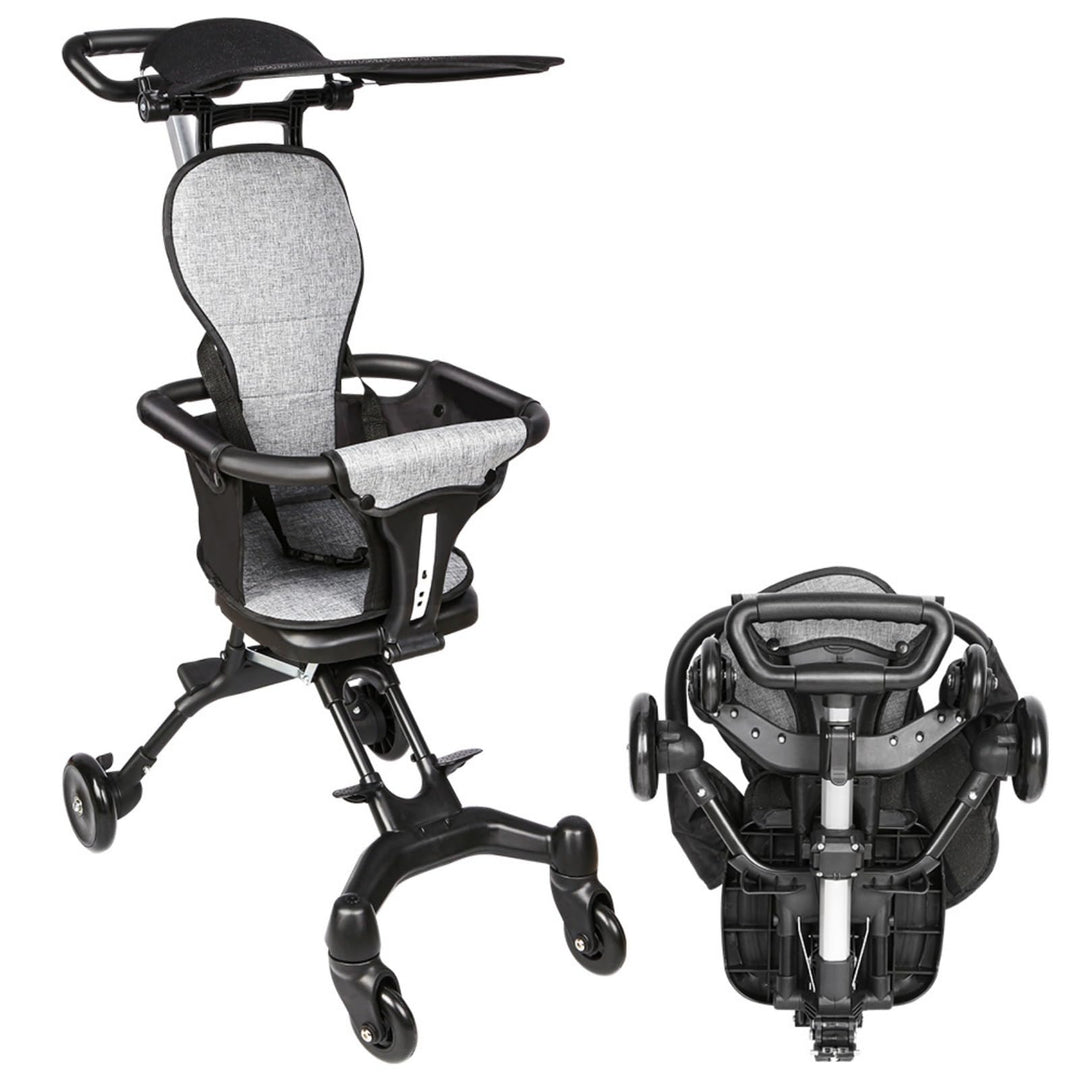 Kompakter Kinderwagen, verlängerte Position, kompakter Kinderwagen, neigbar, mit einer Hand neigbar,