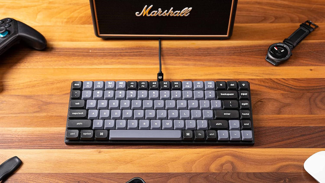 Keychron S1 Ultra-schlankes 75% US-Layout QMK Benutzerdefiniert Mechanische Tastatur mit Kabel Hot-s