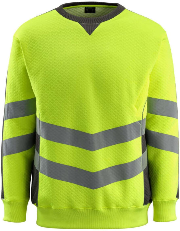 Mascot Sweatshirt "Wigton", 1 Stück, XL, gelb/dunkelanthrazit, 50126-932-1718-XL XL-6XL Gelb/Dunkela