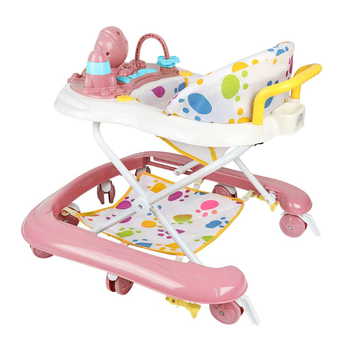 Lauflernhilfe für Babys, Jungen, Mädchen, mitwachsend, 3-in-1, faltbar, mit 3 Höhen, Sitz und abnehm