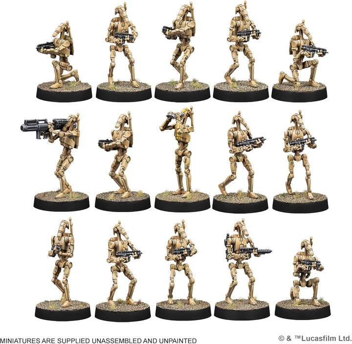 Asmodee, Star Wars: Legion – B1 Battle Droids, Erweiterung, Atomic Mass Games, Tabletop, 2 Spieler,