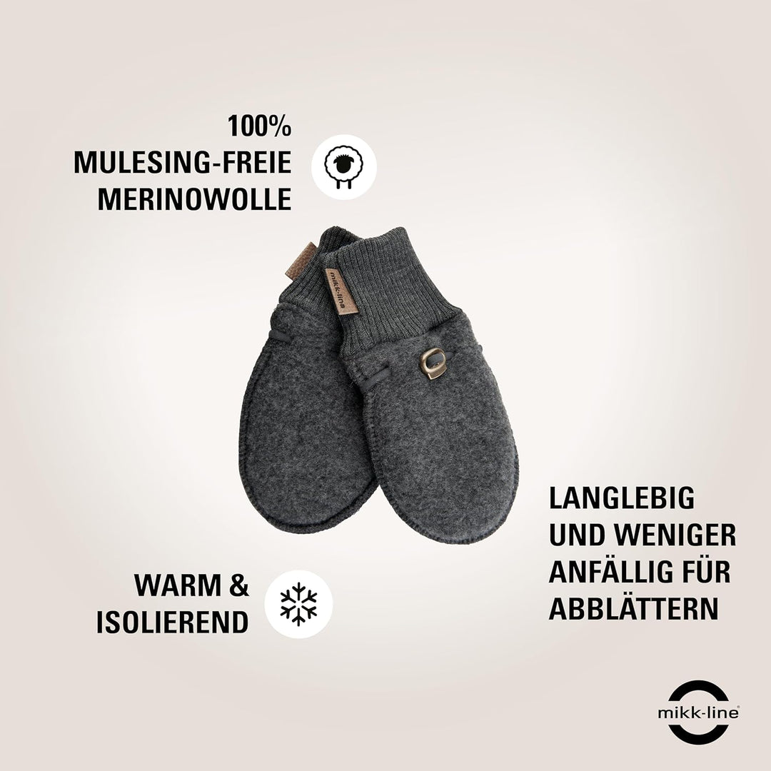 Mikk-line Wollhandschuhe Kinder | Handschuhe Kinder | Handschuhe Wolle Kinder | Wärme Kinder Handsch