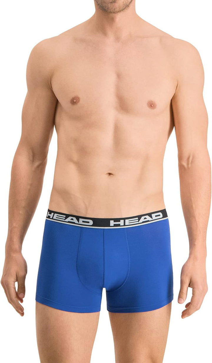 HEAD Herren Boxershorts Unterhosen Unterwäsche 7er Pack Vorteilspack S Blue Combo, S Blue Combo