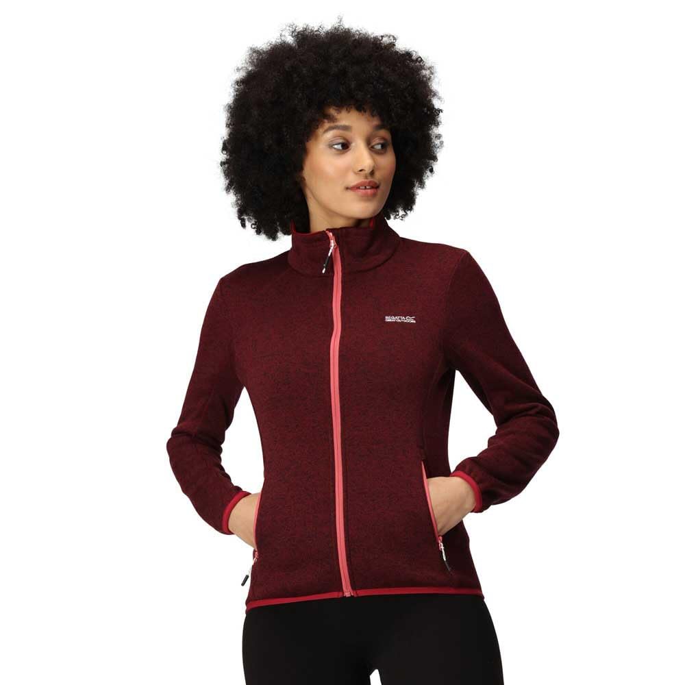 Regatta Damen Women's Newhill Full Zip Fleece Jacket Fleecejacke 36 Burgnd (RmRd), 36 Burgnd (RmRd)