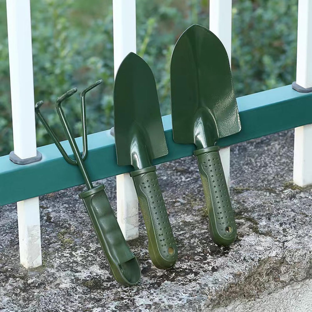 Mini Gartenwerkzeug Set klein leicht Eisen Rechen Schaufel Spaten für drinnen und draussen lose Erde