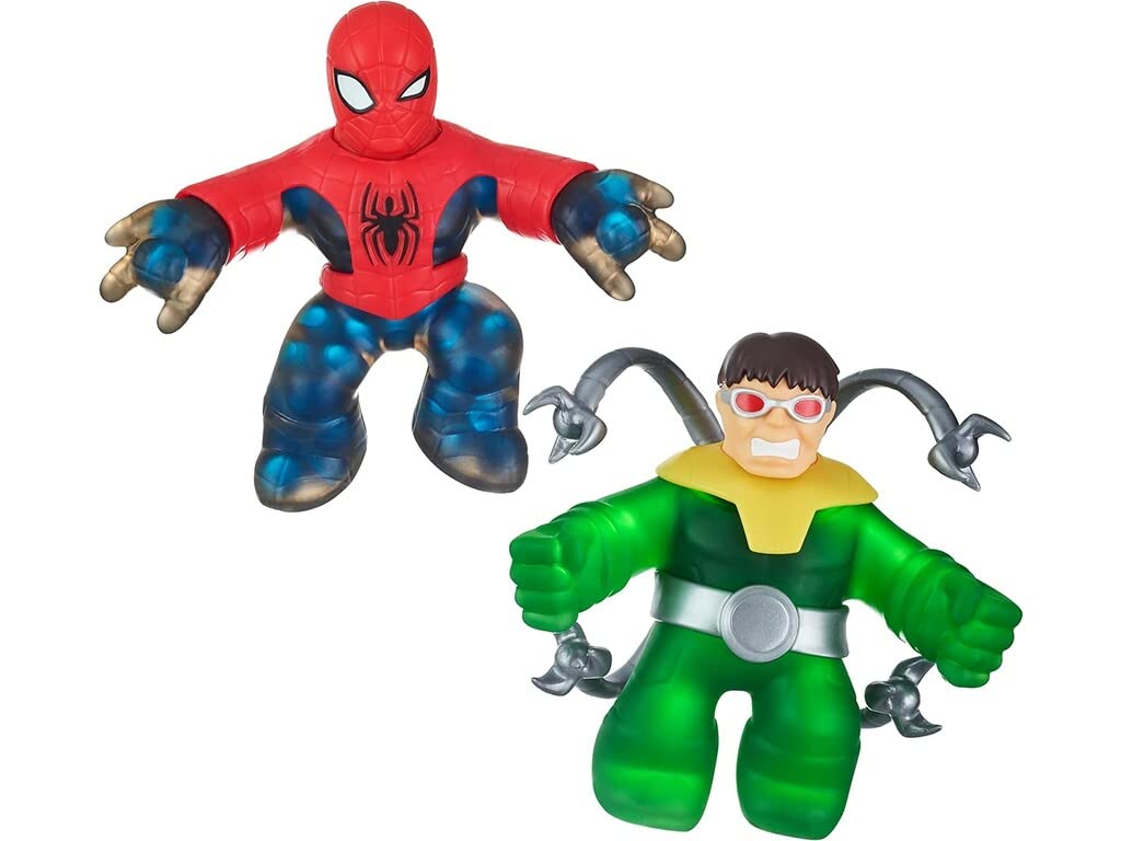 Heroes of GOO JIT Zu Actionfigur - Marvel Heroes Pack DE 2 Spiderman VS DR Octopus Mehrfarbig CO4137