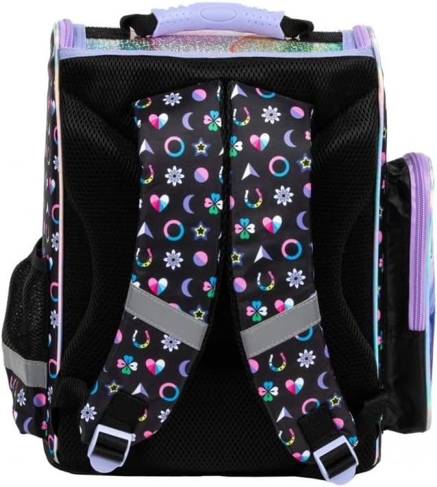 Goldkids - Schulranzen für Jungen und Mädchen, 6er-Set - Schul-Rucksack für Kinder mit Schuhbeutel F