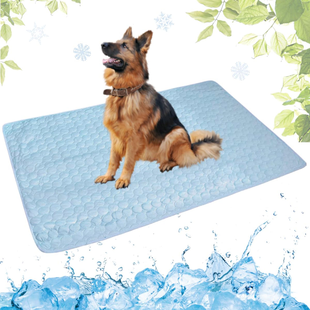 Kühlmatte Hunde, Selbstkühlende Hundematte, Kühldecke Katzen, Ungiftig Kühlkissen für Haustiere, Was