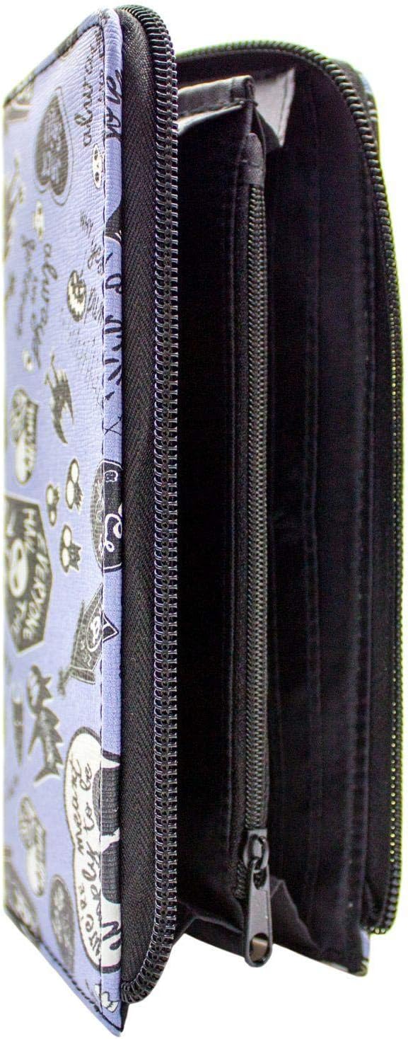 Nightmare Before Christmas Jack und Sally für Immer Portemonnaie Geldbörse Lila