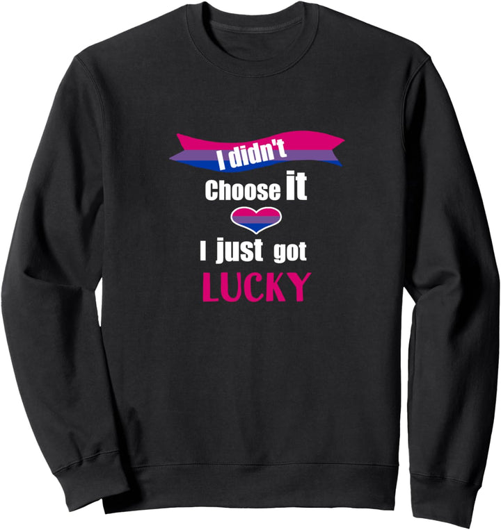 Bisexualität Farben Flagge Bisexueller Stolz Sweatshirt
