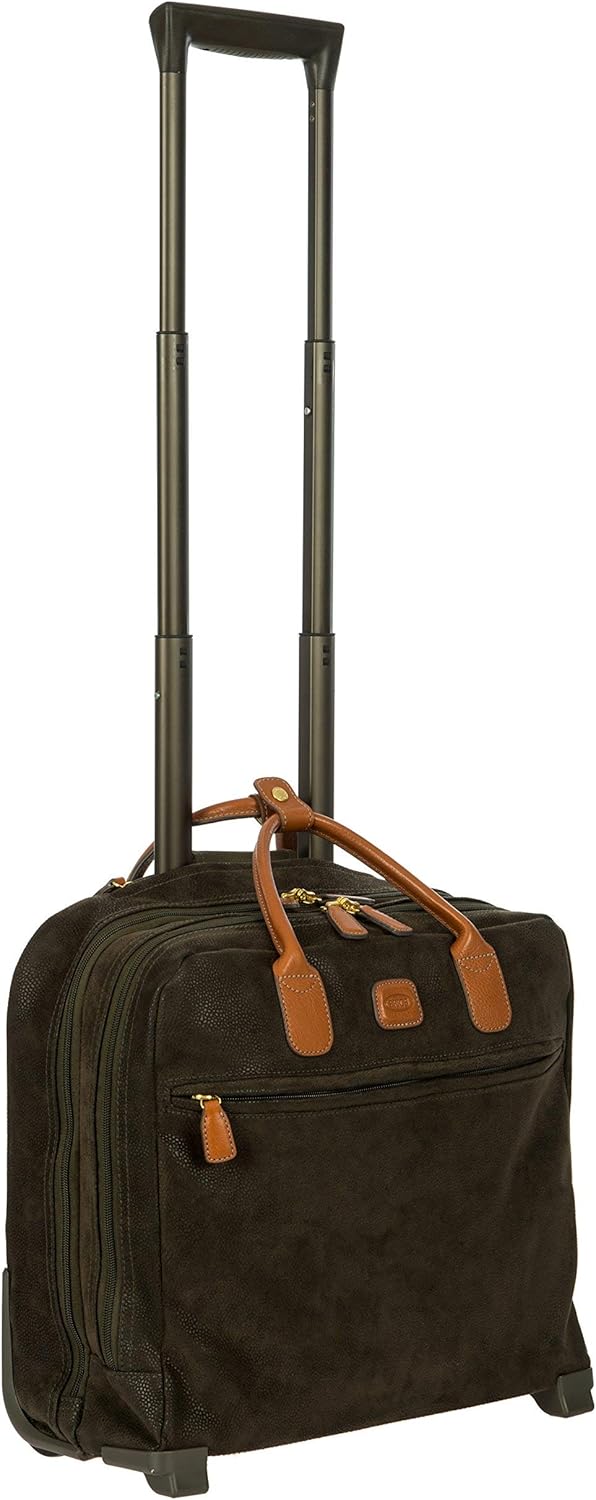 Bric's Life Tropea Ultralight International Handgepäcktasche für Laptop/Tablet/Pilot Olive, Olive
