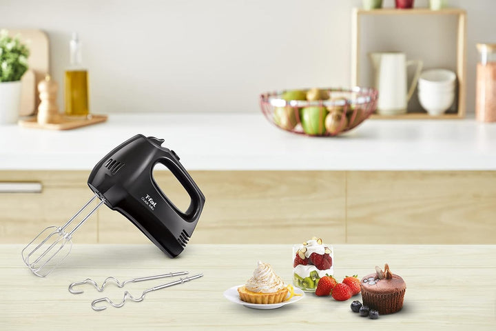 Tefal HT3108 Handmixer, Schwarz, China, 300 W, 147 mm, 211 mm