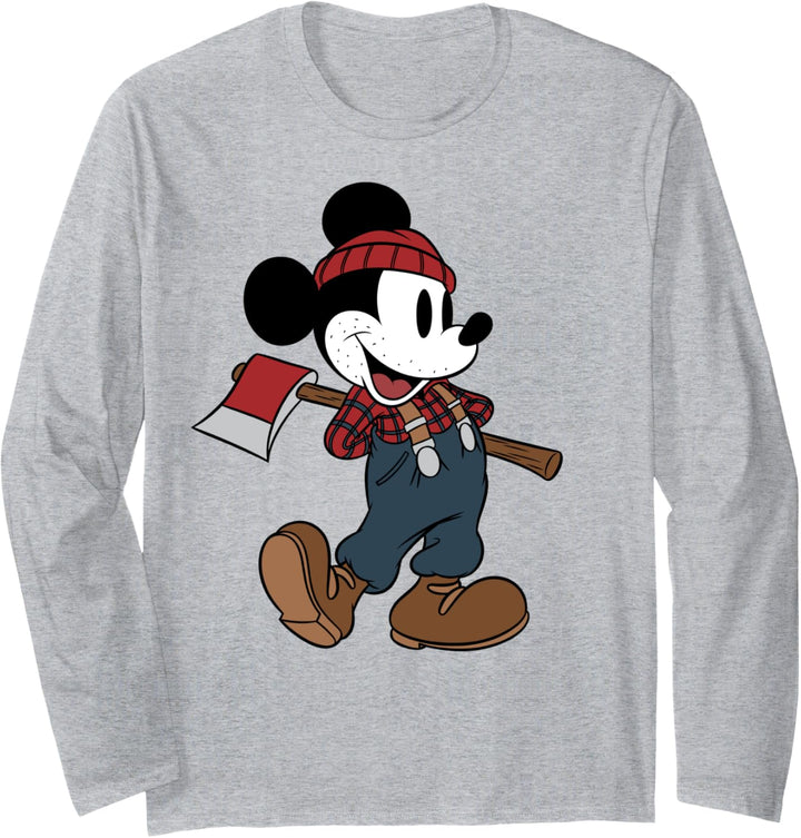 Disney Mickey & Friends Mickey Lumber Jack Langarmshirt