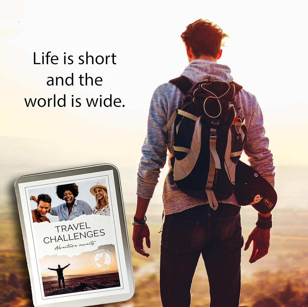 Everywhen 50 Travel Challenges – Mach Deine Reise zum unvergesslichen Abenteuer | Entdecke die Welt