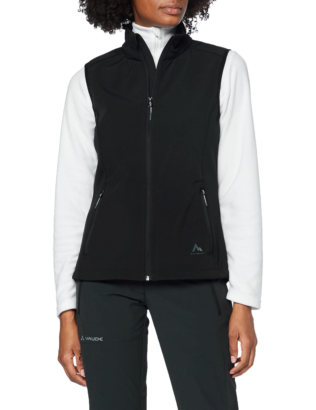 McKINLEY Damen Lusaka Weste 36 Schwarz, 36 Schwarz