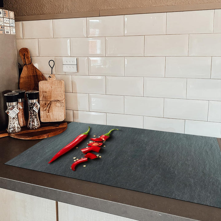 KitchenYeah© Herdabdeckplatte Einteilig Induktionsmatte Küche Abdeckung Ceranfeld Herd Abdeckplatte