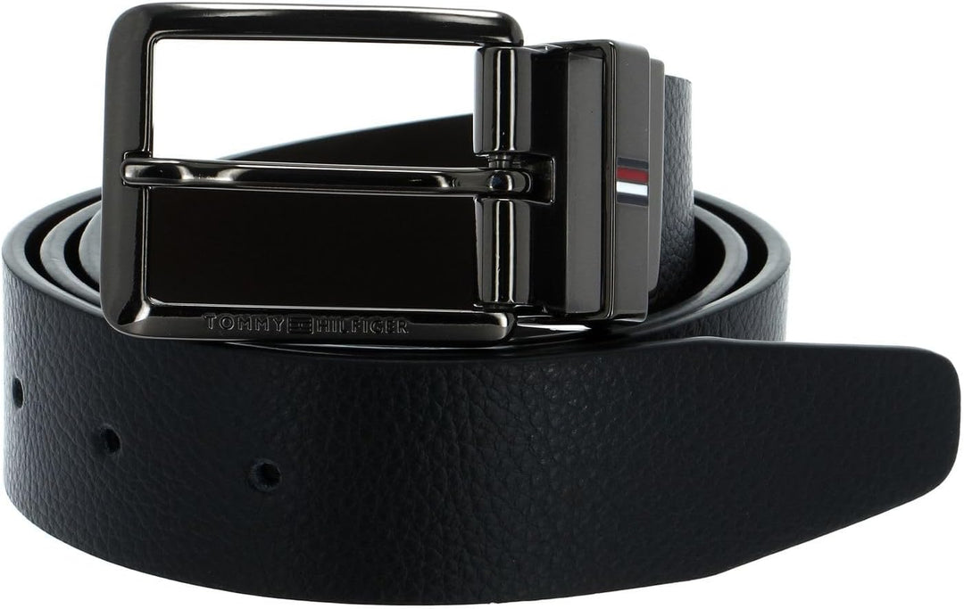 Tommy Hilfiger Gifting Double Buckle Belt Giftbox W100 Black - kürzbar