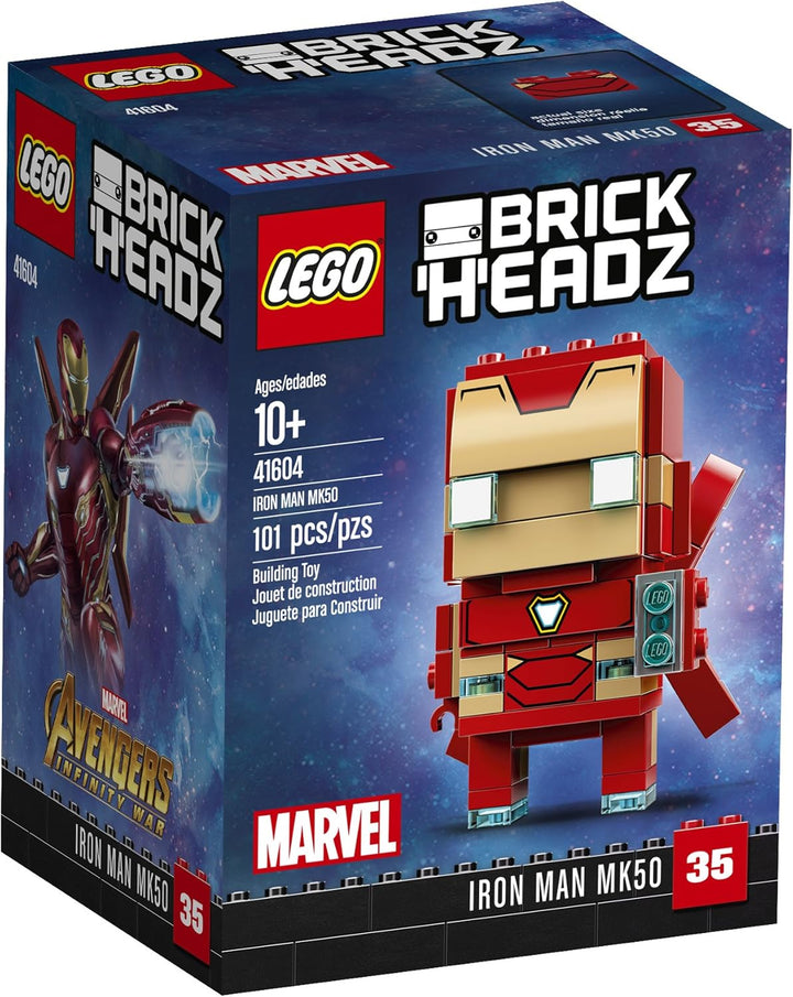 LEGO BrickHeadz Iron Man MK50 41604 Building Kit (101 Piece)