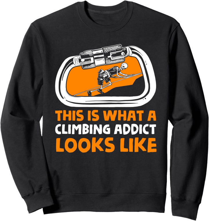 Klettern Outdoor Bergsport - Kletter Junky Kletterer Sweatshirt