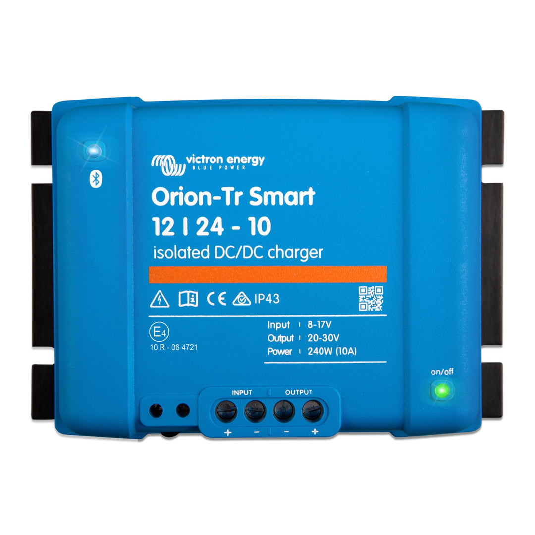 Victron Energy Orion-Tr Smart DC-DC Ladebooster (Bluetooth) - 12/24V, 10 Amp, 240-Watt - Batterie La