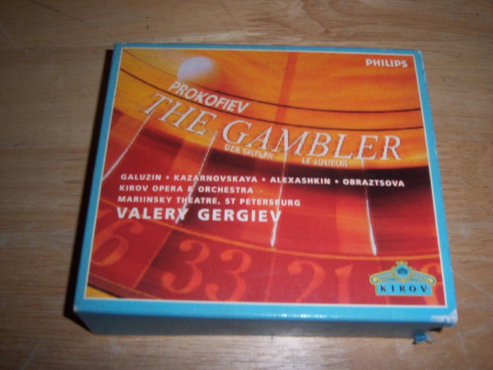 The Gambler (Der Spieler), Audio-CD