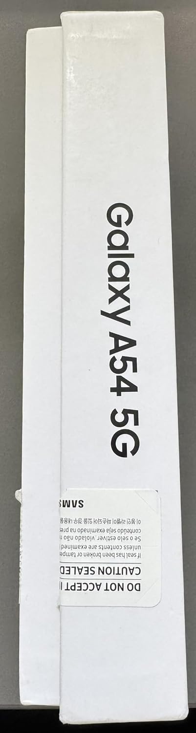 Samsung A546B Galaxy A54 5G, Unlocked, 128 GB (Awesome Graphite) ohne Simlock, ohne Branding