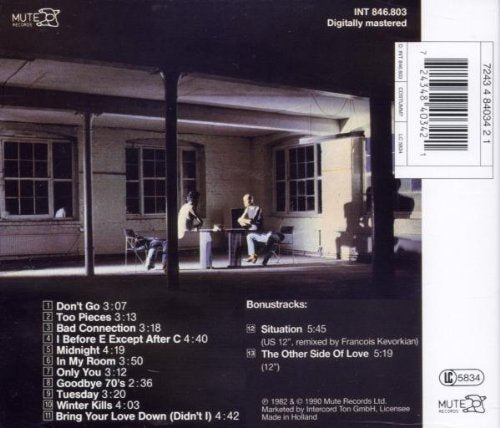 Upstairs at Eric'S, Audio-CD