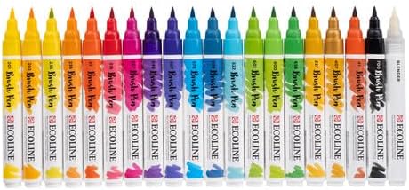 Ecoline Brushpen Set 20, Pinselstift 20er Set