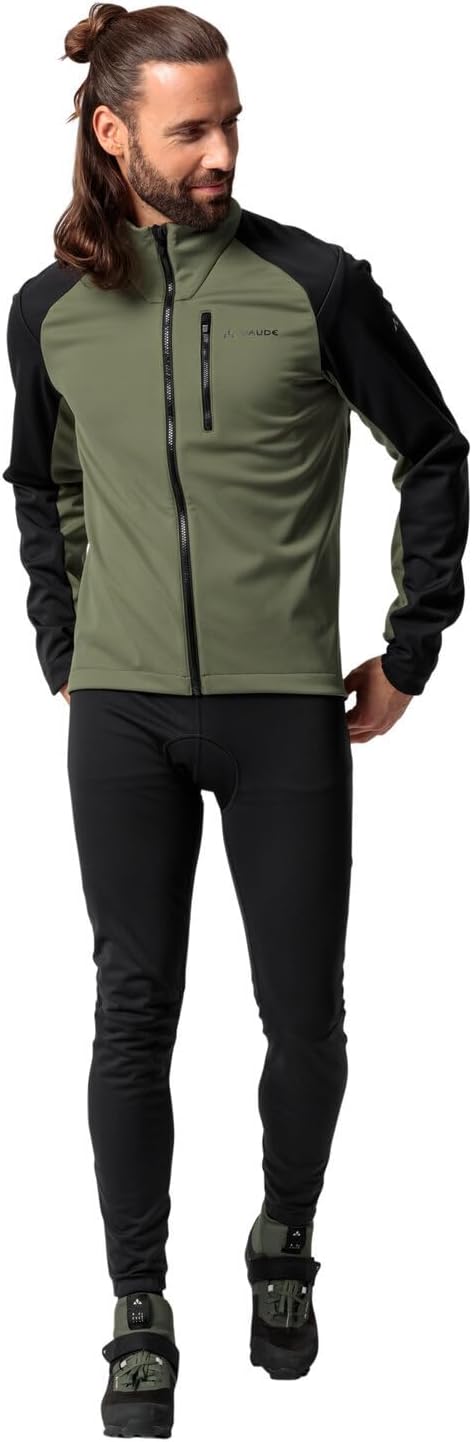 VAUDE Men's Posta Softshell Jacket VI - Softshelljacke Herren - Radjacke L cedar wood, L cedar wood