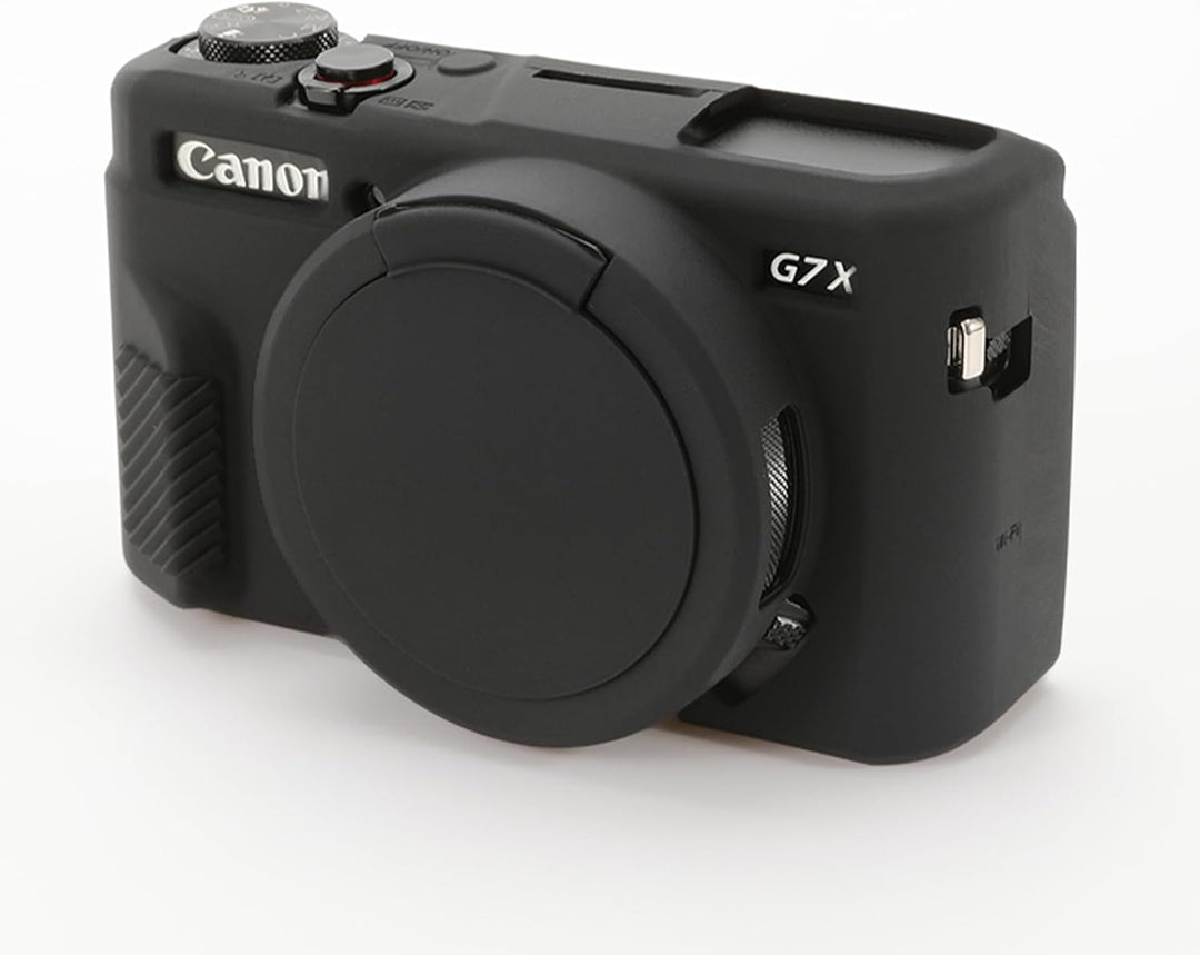 G7X II Kameratasche & LCD-Displayschutz-Zubehör-Set, weiche Silikonhülle für Canon Powershot G7X Mar