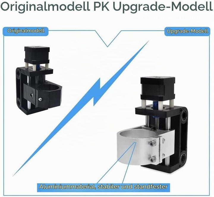 Z-Achsen-Spindelmotor-Montagesatz, Upgrade der Spindel auf 200 W für CNC der 3018 Pro-Serie