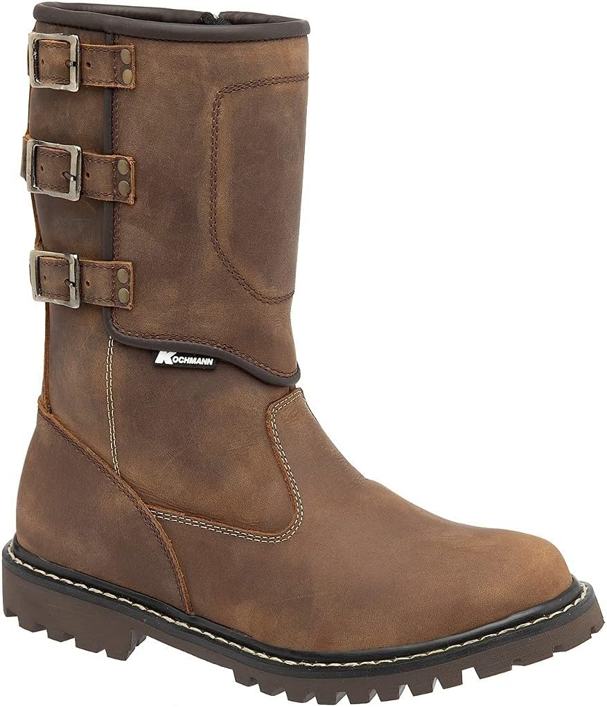 Kochmann Nevada Motorradstiefel, braun, 46, Braun