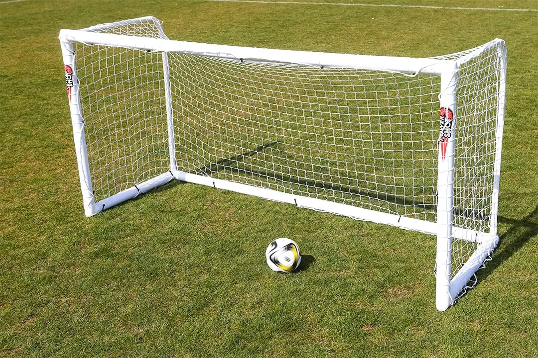 Fussballtor Powershot® 2 Jahre Garantie (Struktur) – robust und robust – Grösse wählbar 5 x 2 m, 5 x