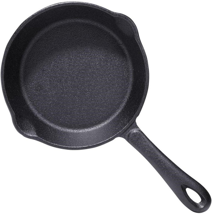 ORION Bratpfanne Gusseisen Pfanne Schmorpfanne Teller BBQ 16 cm mit Griff Induktion, 16 cm mit Griff