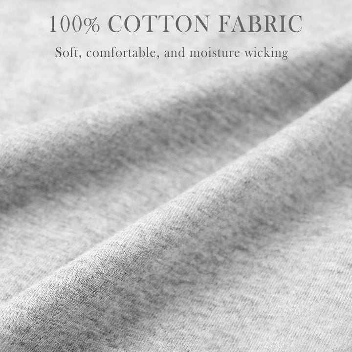 U2SKIIN Pyjamahose Herren lang 100% Baumwolle, Schlafhose Herren Schlafanzughose lang Pyjama Hose Sc